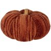 Clayre & Eef Tmavo tehlová látková dekorácia tekvice Pumpkin XXL - Ø 25*16 cm - Clayre & Eef Clayre & Eef Tmavo tehlová látková dekorácia tekvice Pumpkin XXL - Ø 25*16 cm - Clayre & Eef