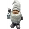 Prodex Leprechaun s lampášom biely 40 cm Prodex A00473_B Prodex Leprechaun s lampášom biely 40 cm Prodex A00473_B