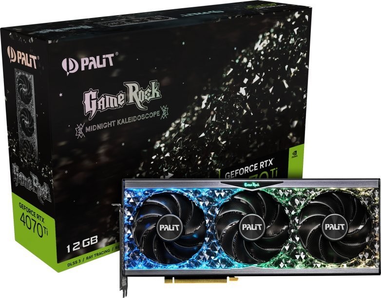 Palit GeForce RTX 4070 Ti GameRock 12GB GDDR6X NED407T019K9-1045G