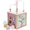 Little Dutch Kocka s aktivitami Pink Flowers Little Dutch Kocka s aktivitami Pink Flowers