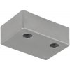 Nábytková noha 20x40x60 mm plast strieborná Nábytková noha 20x40x60 mm plast strieborná