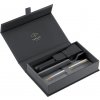 Parker 1502/5291517 Sonnet Stainless Steel GT guľôčkové pero darčeková súprava s koženým puzdrom Parker 1502/5291517 Sonnet Stainless Steel GT guľôčkové pero darčeková súprava s koženým puzdrom