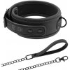 FETISH SUBMISSIVE COLLAR WITH LEASH