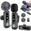 Kravatový mikrofón Gadgetic bezdrôtový s USB-C adaptérom pre iPhone Kravatový mikrofón Gadgetic bezdrôtový s USB-C adaptérom pre iPhone