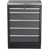 Matabro SET-CA01061, Dielenská skrinka s nerezovou pracovnou doskou | 5 šuplíkov | 680x465x950 mm Matabro SET-CA01061, Dielenská skrinka s nerezovou pracovnou doskou | 5 šuplíkov | 680x465x950 mm