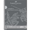 FABER CASTELL Špirálový zošit A4 linajkový perforovaný dierovaný 80 listov