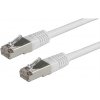 S/FTP Patchkábel 1m cat.5e, sivý, Cu S/FTP Patchkábel 1m cat.5e, sivý, Cu