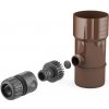 Covernit Plastový zberač dažďovej vody PVC 90 mm hnedá Covernit Plastový zberač dažďovej vody PVC 90 mm hnedá