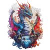 RECENTTOYS Dřevěné puzzle - Drak RECENTTOYS Dřevěné puzzle - Drak