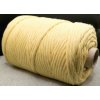 Macrame - žltá - priemer 0,3 cm - návin 100 metrov Macrame - žltá - priemer 0,3 cm - návin 100 metrov