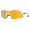 OAKLEY okuliare Radar Plate Matte Carbon / Prizm Ruby Lenses OAKLEY okuliare Radar Plate Matte Carbon / Prizm Ruby Lenses