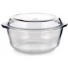 BORCAM Pekáč skleněný kulatý s víkem 3,15 l BORCAM Pekáč skleněný kulatý s víkem 3,15 l