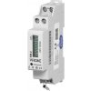 Jednofázový elektromer, 40 A, impulzný výstup, 1 modul, DIN TH-35mm Jednofázový elektromer, 40 A, impulzný výstup, 1 modul, DIN TH-35mm