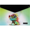 Oxybag Obálka s cvokom A4 crazy animals chameleón Oxybag Obálka s cvokom A4 crazy animals chameleón