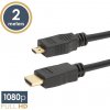 Micro HDMI kábel 2 m Micro HDMI kábel 2 m
