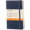 Moleskine Zápisník tvrdé dosky A5 linajkový modrý Moleskine Zápisník tvrdé dosky A5 linajkový modrý
