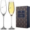 Diamante Poháre na sekt Silhouette 2 x 210 ml