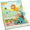 MG Magnetic Book magnetické puzzle, safari MG Magnetic Book magnetické puzzle, safari