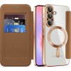 Techsuit – SmartMag Book Case knižkové ochranné puzdro pre Samsung Galaxy A37 5G – hnedé Techsuit – SmartMag Book Case knižkové ochranné puzdro pre Samsung Galaxy A37 5G – hnedé