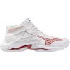 Mizuno WAVE LIGHTING ELITE MID W Biela Vínová