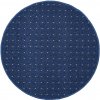 Condor Carpets , Kusový koberec Udinese modrý kruh, 160x160 (priemer) kruh, šedá, chodba / predsieň Condor Carpets , Kusový koberec Udinese modrý kruh, 160x160 (priemer) kruh, šedá, chodba / predsieň