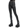 nohavice gotický DEVIL FASHION Punk nohavice gotický DEVIL FASHION Punk
