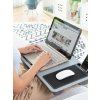Stolík na notebook s XL vankúšmi InnovaGoods 3365 šedá Stolík na notebook s XL vankúšmi InnovaGoods 3365 šedá