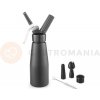 Hliníkový sifón na šľahačku - čierna farba, objem 0,5 l | HENDI, Kitchen Line Hliníkový sifón na šľahačku - čierna farba, objem 0,5 l | HENDI, Kitchen Line