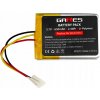 Lítiovo-polymérová batéria (Li-Poly) Gares 3,7 V 650 mAh Lítiovo-polymérová batéria (Li-Poly) Gares 3,7 V 650 mAh