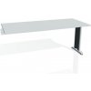 Rokovací stôl Flex, 180x75,5x80 cm, sivý/kov Rokovací stôl Flex, 180x75,5x80 cm, sivý/kov