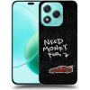 Picasee silikónový čierny obal pre Honor 400 Lite 5G - Track Mode