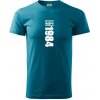 Limited edition 1984 pruh - Klasické pánske tričko vyššej gramáže - L ( Tmavý tyrkys ) Limited edition 1984 pruh - Klasické pánske tričko vyššej gramáže - L ( Tmavý tyrkys )