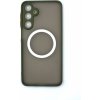Silikónový kryt pre s magnetickým krúžkom Samsung Galaxy A15 - Zelený Silikónový kryt pre s magnetickým krúžkom Samsung Galaxy A15 - Zelený