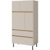 Wilsondo Vysoká komoda LUCA S5 - béžová Wilsondo Vysoká komoda LUCA S5 - béžová