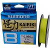 Shimano Šnúra Kairiki 8 150m 0.28 mm 29,30kg Yellow