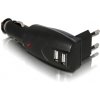 Navilock napájecí zdroj AC(230V) + DC(do auta) s výstupem na 2x USB (61874)