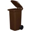 KUKA - nádoba na odpad 120 l, plastová hnedá KUKA - nádoba na odpad 120 l, plastová hnedá