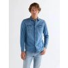 Wrangler Western pánska košel'a 112378393 mid light wash Wrangler Western pánska košel'a 112378393 mid light wash