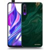 Picasee silikónový prehľadný obal pre Honor 9X Pro - Green Picasee silikónový prehľadný obal pre Honor 9X Pro - Green