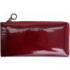 Veľká dámska kožená peňaženka Carmelo 2112A vínovo červená