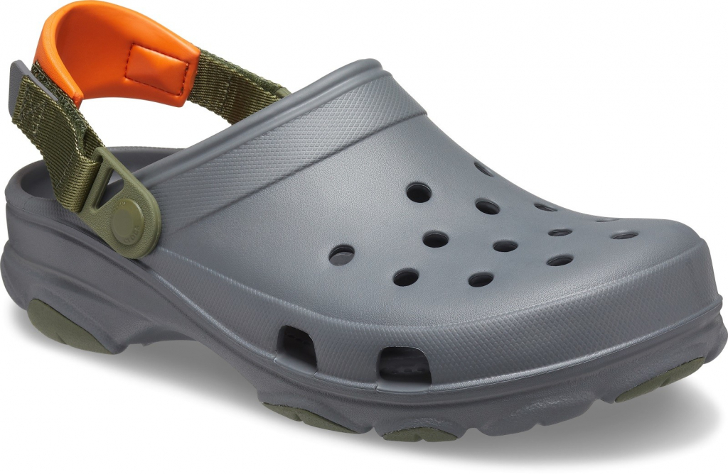 Crocs Classic All Terrain Clog sivá oranžová