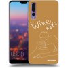 Picasee silikónový čierny obal pre Huawei P20 Pro - Wine not Picasee silikónový čierny obal pre Huawei P20 Pro - Wine not