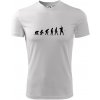 Evolúcia baseball pálkar náprah + loptička - Pánske tričko Fantasy športové - 3XL ( Biela ) Evolúcia baseball pálkar náprah + loptička - Pánske tričko Fantasy športové - 3XL ( Biela )