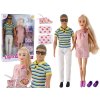 Lean Toys Tehotná bábika Lucy a Ken Kevin – Rodinka Lean Toys Tehotná bábika Lucy a Ken Kevin – Rodinka