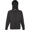 F.O.L. Lightweight Hooded Sweat Jacket sivá Light Graphite