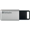 Verbatim Secure Pro USB flash disk 32 GB striebornočierná 98665 USB 3.2 (Gen 1x1); 98665 Verbatim Secure Pro USB flash disk 32 GB striebornočierná 98665 USB 3.2 (Gen 1x1); 98665