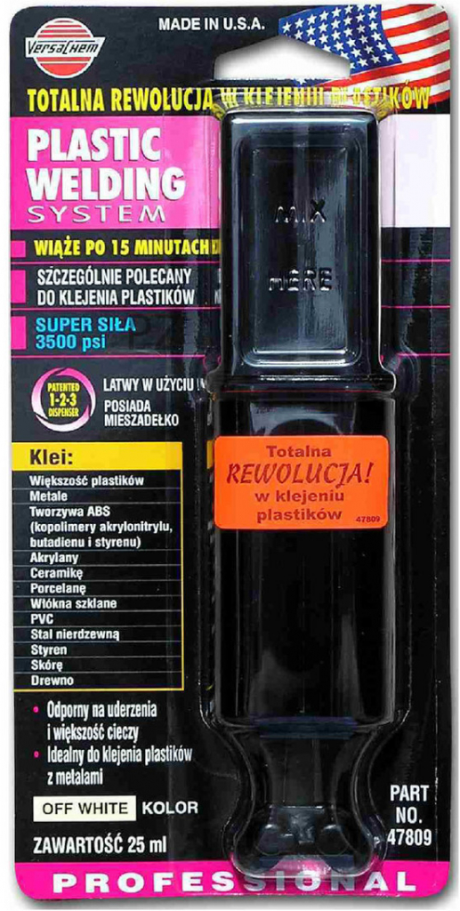 VERSACHEM V478 PLASTIC WELDING lepidlo na plasty 25ml