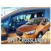 Deflektory na okná Opel Crossland X, 4ks