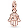 Pandora Bronzový prívesok Rose Ochranná ruka Fatimy 789144C00 Pandora Bronzový prívesok Rose Ochranná ruka Fatimy 789144C00