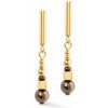 COEUR DE LION náušnice GeoCUBE Princess Pearls 4312-21-1100